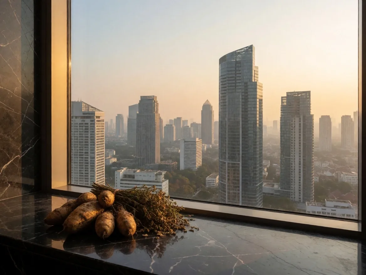 Jakarta skyline from Kuningan office