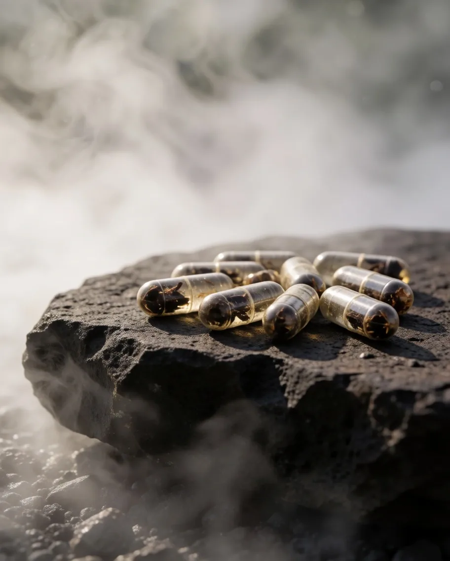 Natural capsules with botanical ingredients